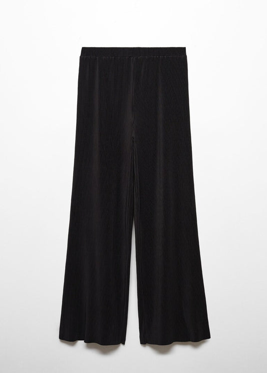 Pleated palazzo trousers