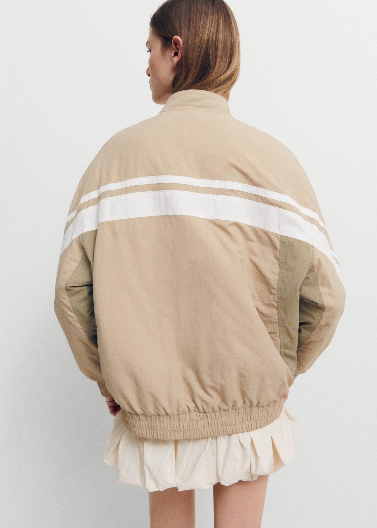 Padded bomber jacket