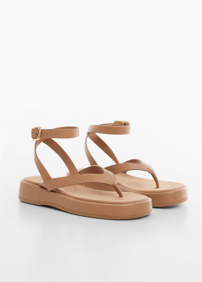 Platform strap sandals