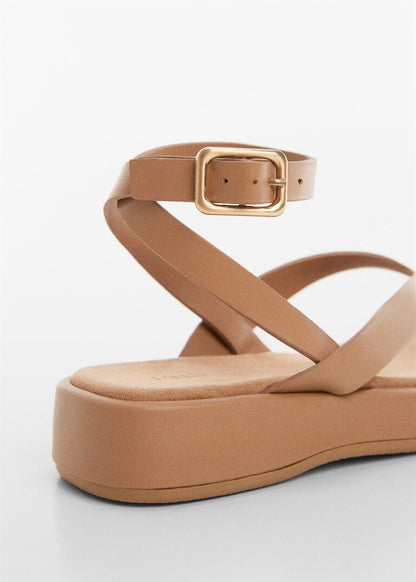 Platform strap sandals