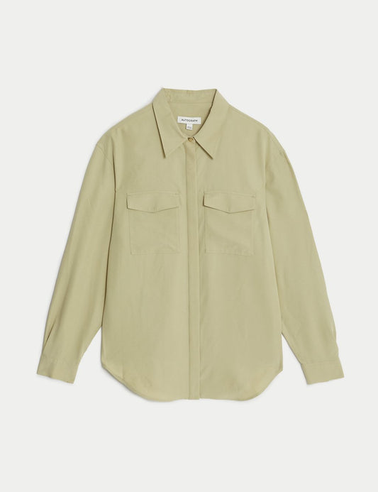 Relaxed utility shirt