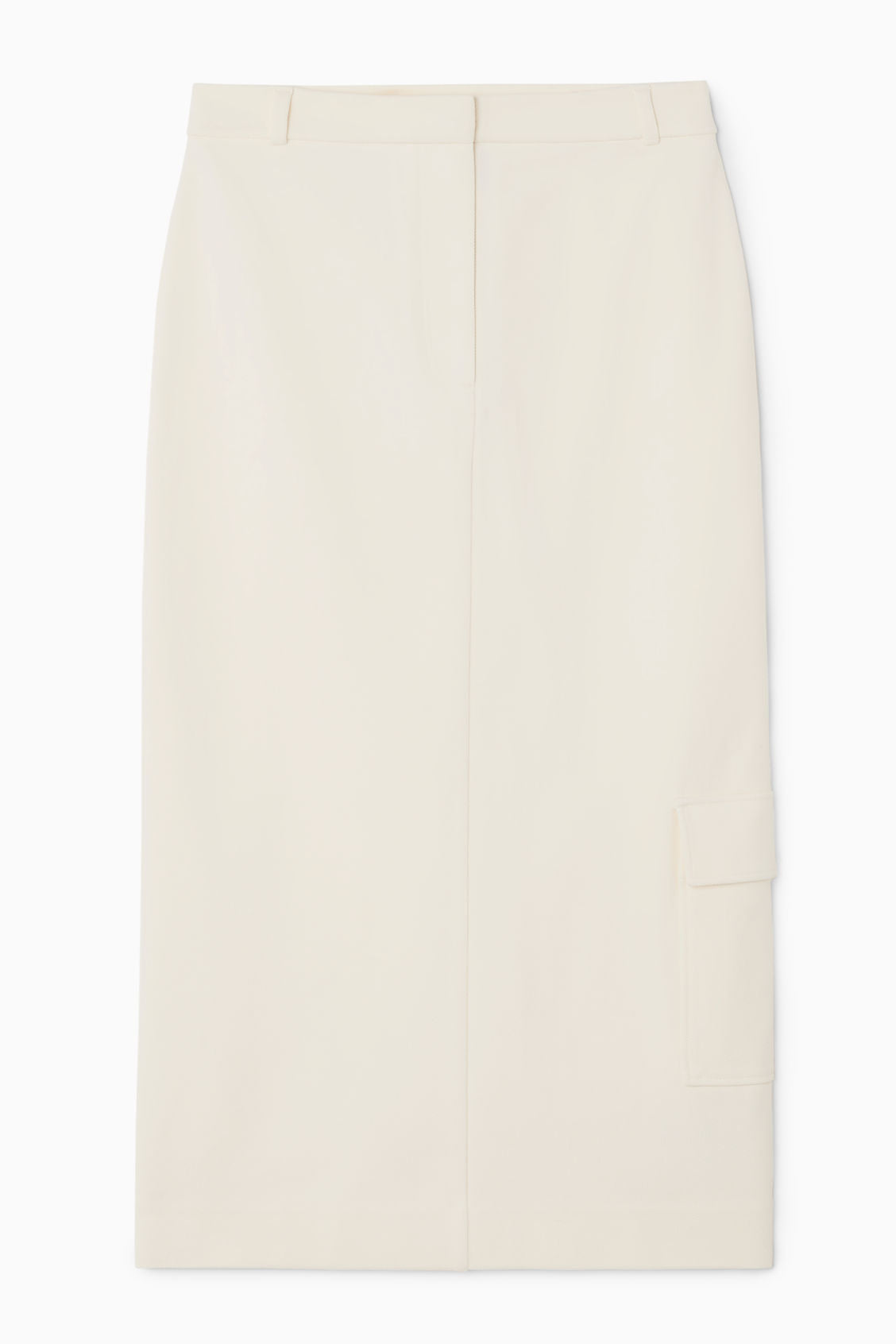 Cargo midi skirt