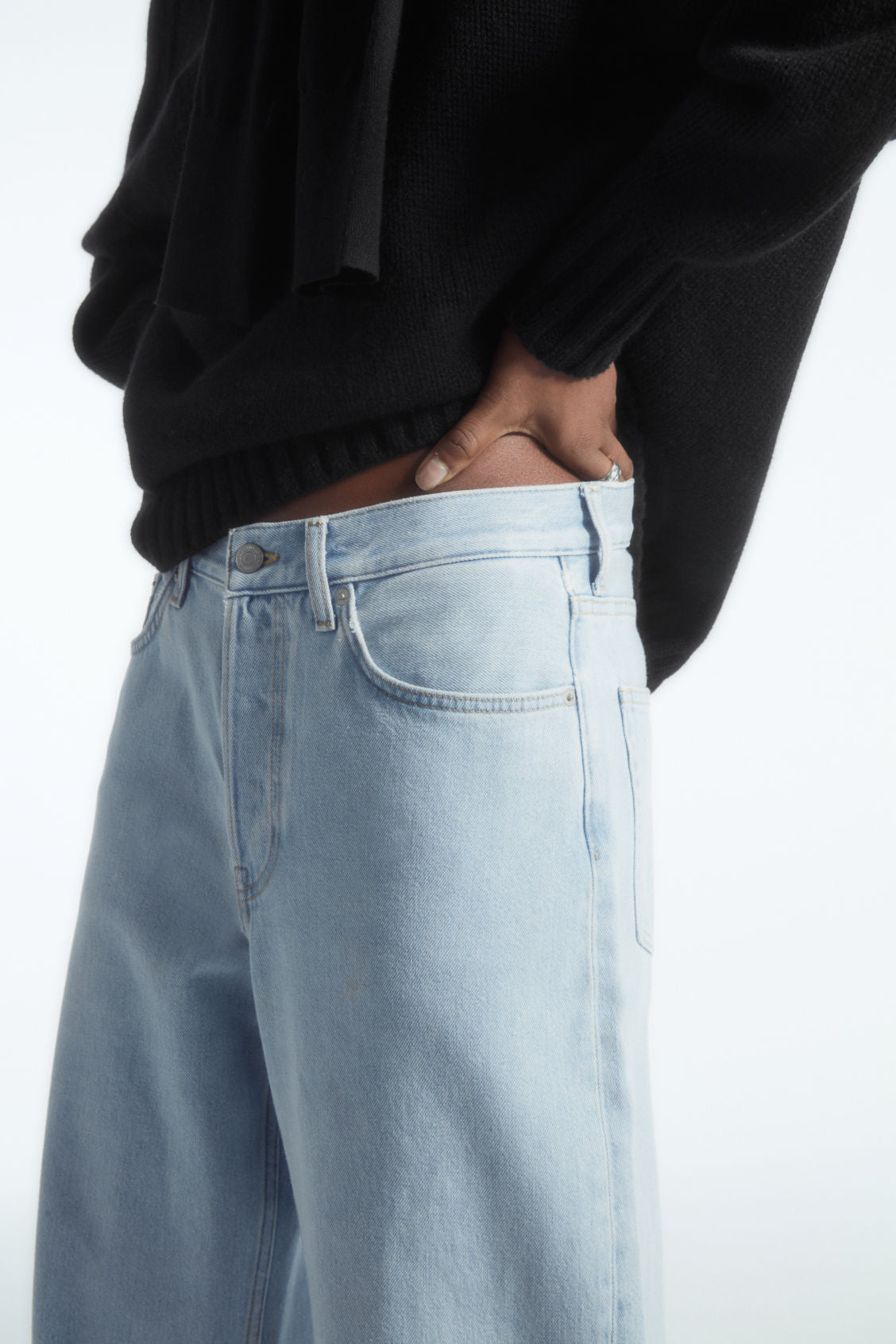 Facade straight jeans