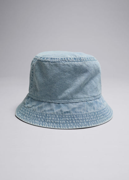 Denim bucket hat