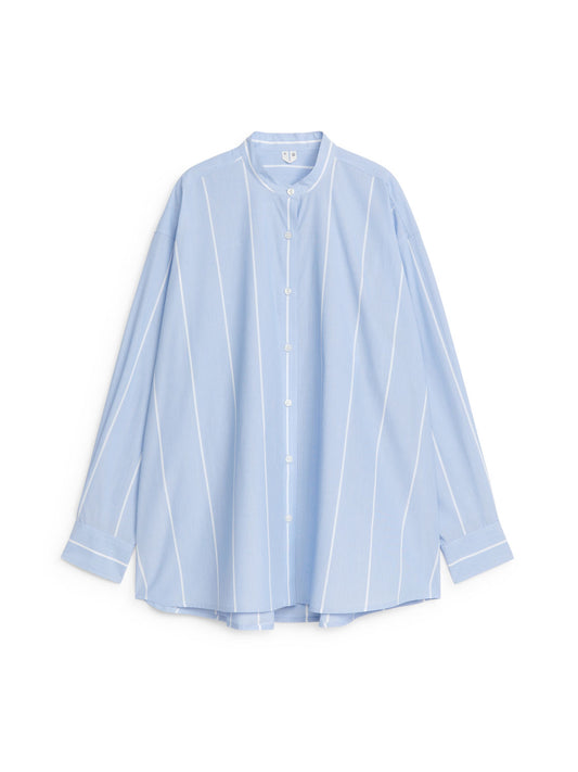 Oversized cotton shirt