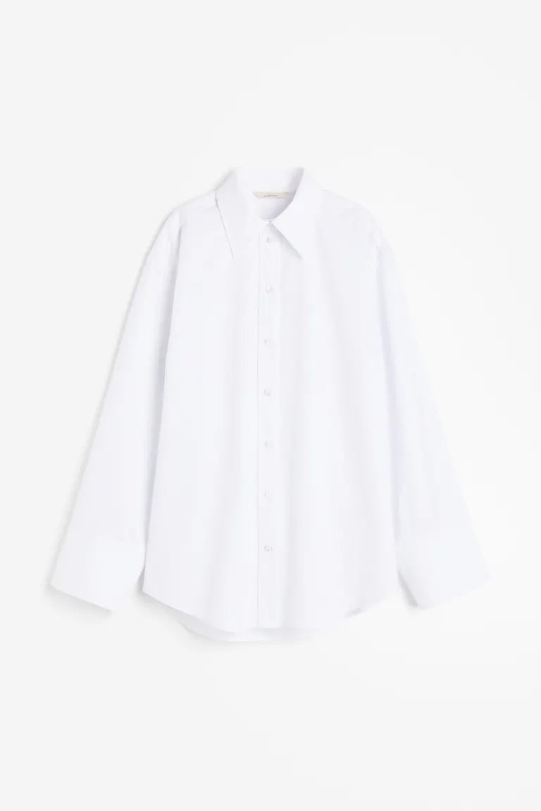 Silk-blend shirt