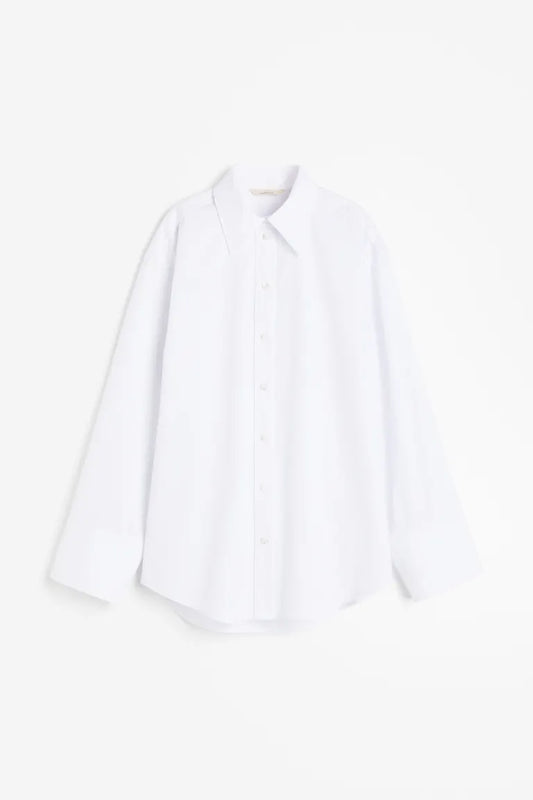 Silk-blend shirt