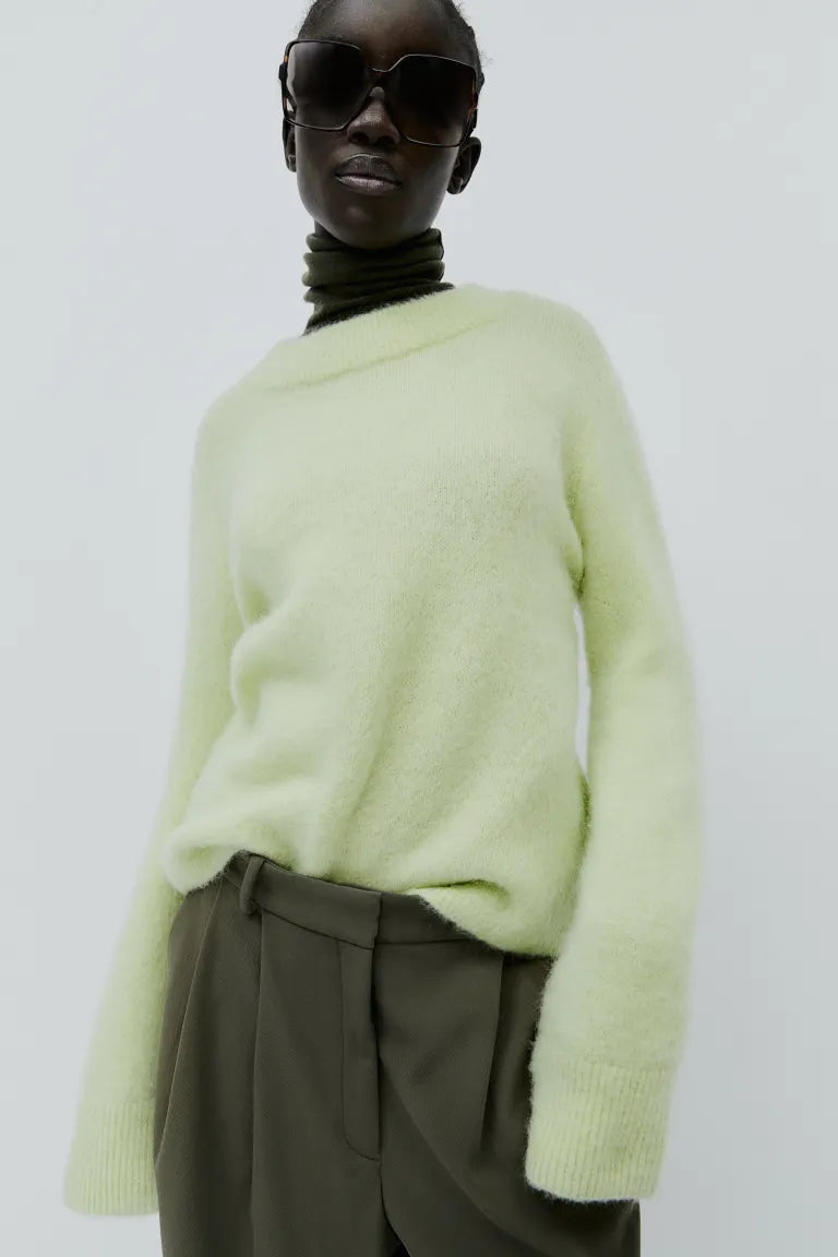 Mohair-blend jumper