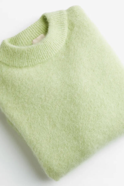 Mohair-blend jumper