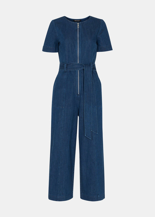 Denim jumpsuit